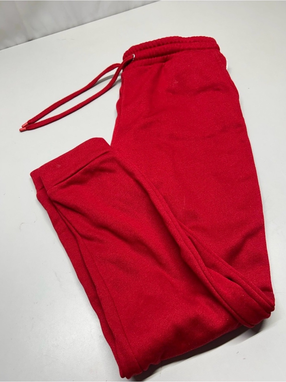 Rae Dunn Red Cozy Knit sweatpants